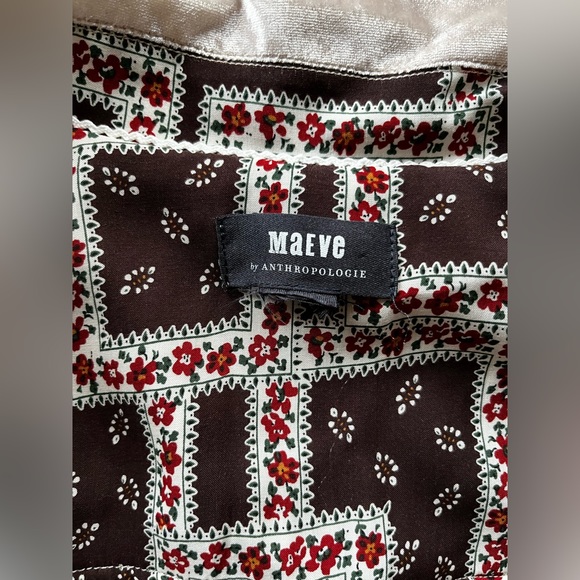 Anthropologie Maeve Velvet Dress - Picture 5 of 5